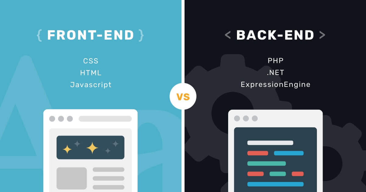 Front-end y back-end, ¿qué son?
